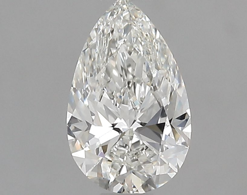 0.62 carat I-VVS1 Natūralus Pear Deimantas (1)