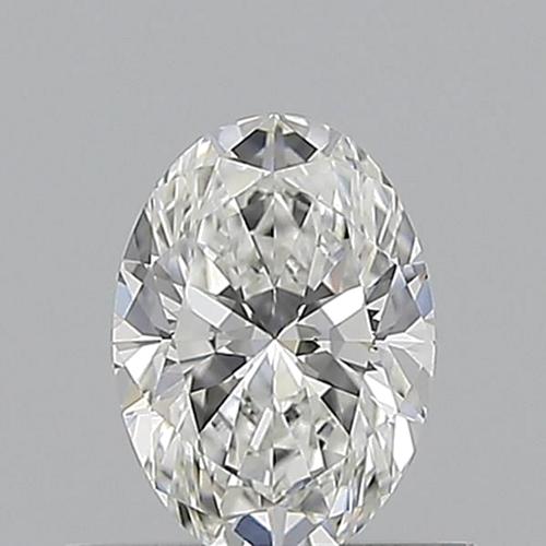0.57 carat F-VVS1 Natūralus Oval Deimantas (1)