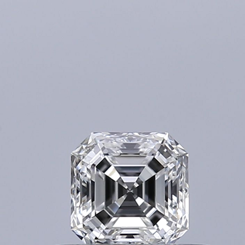 0.32 carat E-IF Natūralus Asscher Deimantas (1)