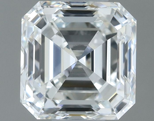0.81 carat H-VVS1 Natūralus Asscher Deimantas (1)