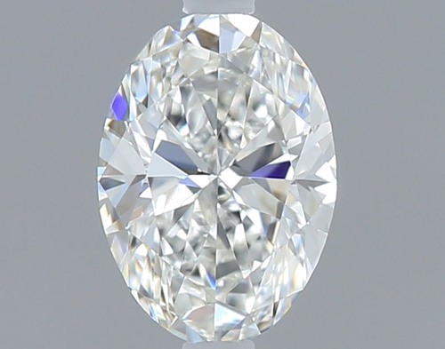 0.4 carat G-VVS1 Natūralus Oval Deimantas (1)