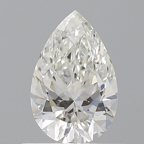 0.52 carat H-VVS1 Natūralus Pear Deimantas (1)