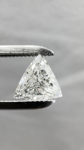 0.5 carat H-VS1 Natūralus Triangular Deimantas (1)
