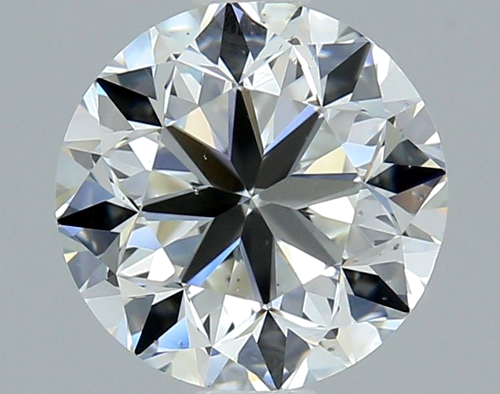 1.51 carat H-VS2 GD cut Natūralus Round Deimantas (1)