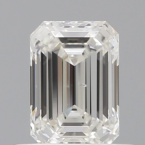 0.52 carat G-SI1 Natūralus Emerald Deimantas (1)