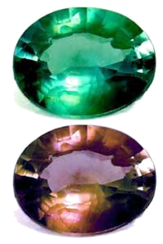 0.26 carat GREEN Oval Alexandrite (1)