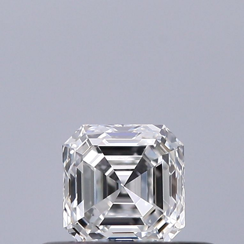 0.31 carat F-VVS1 Natūralus Asscher Deimantas (1)