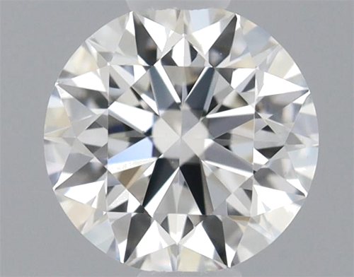 0.37 carat H-VS1 Excellent cut Natūralus Round Deimantas (1)