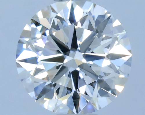 0.51 carat H-VVS2 Excellent cut Natūralus Round Deimantas (1)