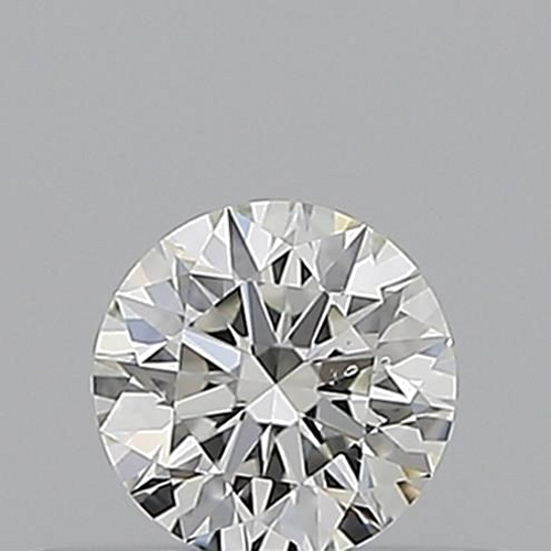 0.32 carat I-SI1 Excellent cut Natūralus Round Deimantas (1)