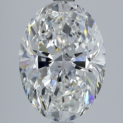 2.75 carat F-SI1 Natūralus Oval Deimantas (1)