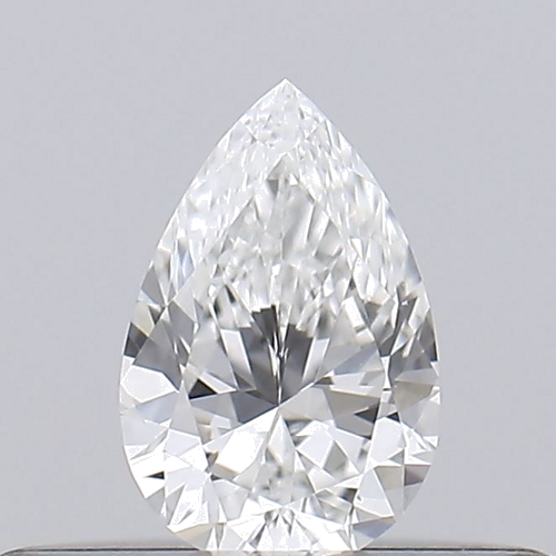 0.18 carat F-VS1 Natūralus Pear Deimantas (1)