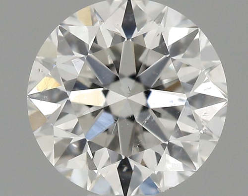 0.51 carat F-SI2 Very Good cut Natūralus Round Deimantas (1)