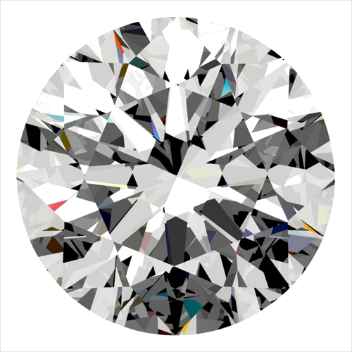 0.3 carat G-VS2 Excellent cut Natūralus Round Deimantas (1)