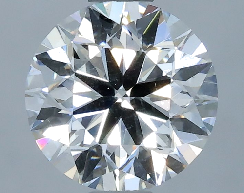 0.9 carat H-SI2 Very Good cut Natūralus Round Deimantas (1)