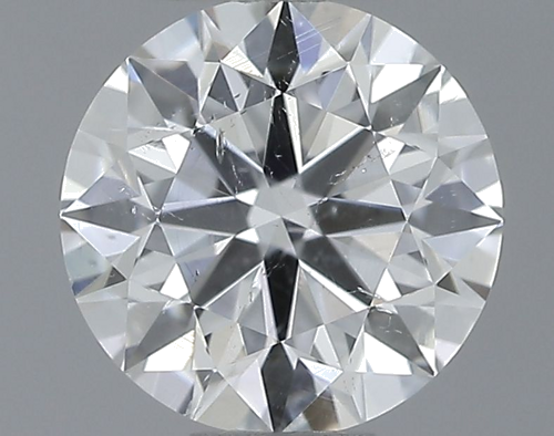 0.57 carat F-SI2 Excellent cut Natūralus Round Deimantas (1)