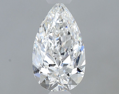 0.5 carat D-VVS1 Natūralus Pear Deimantas (1)