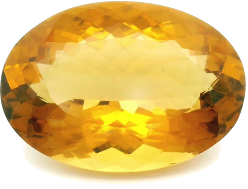 34.28 carat YELLOW Oval Citrine (1)