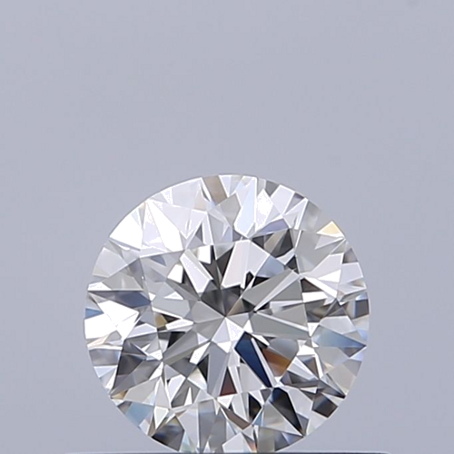 0.5 carat F-VVS1 Excellent cut Natūralus Round Deimantas (1)
