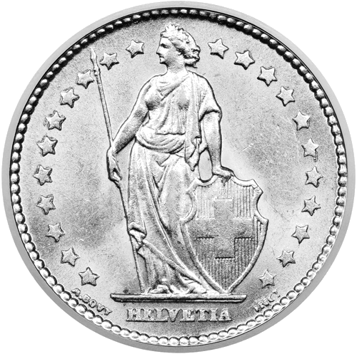 ½ Frank Helvetia (1875-1967) Switzerland silver coin (1)