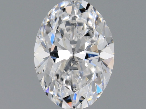 0.54 carat D-SI1 Natūralus Oval Deimantas (1)