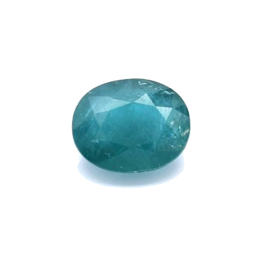 2.84 carat BLUE BRILLIANTSTEP cut Oval Grandidierite (1)