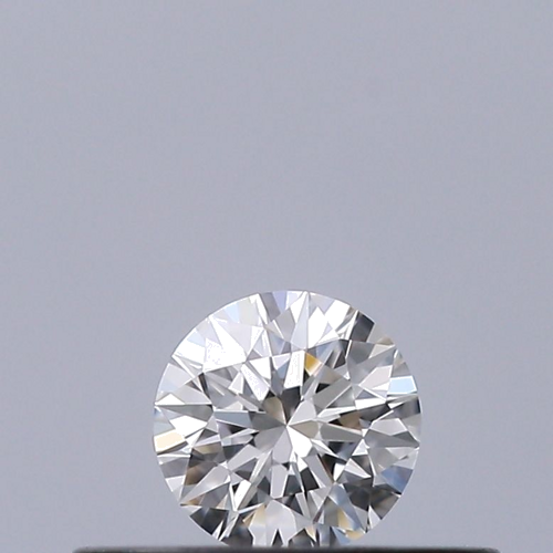 0.19 carat F-VVS1 Excellent cut Natūralus Round Deimantas (1)