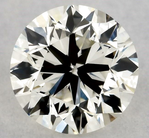0.44 carat J-VVS2 Very Good cut Natūralus Round Deimantas (1)
