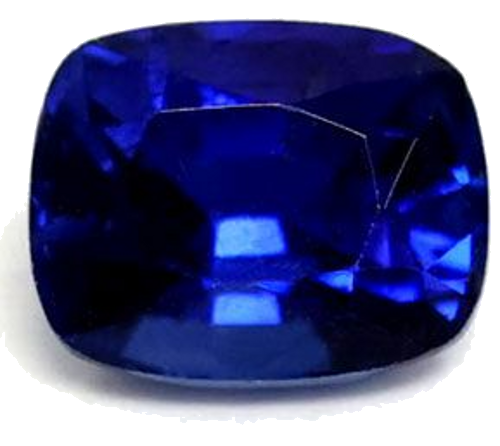 0.56 carat BLUE Cushion Safyras (1)