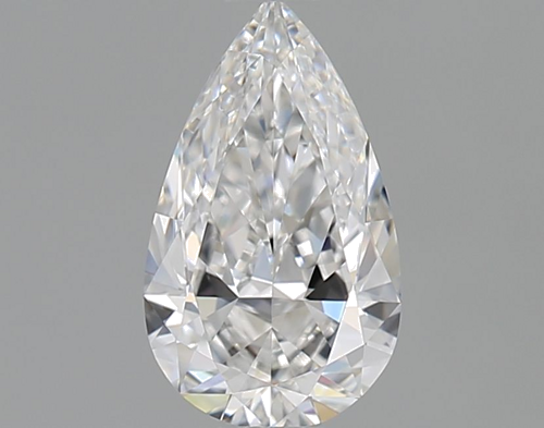 0.61 carat E-VVS2 Natūralus Pear Deimantas (1)