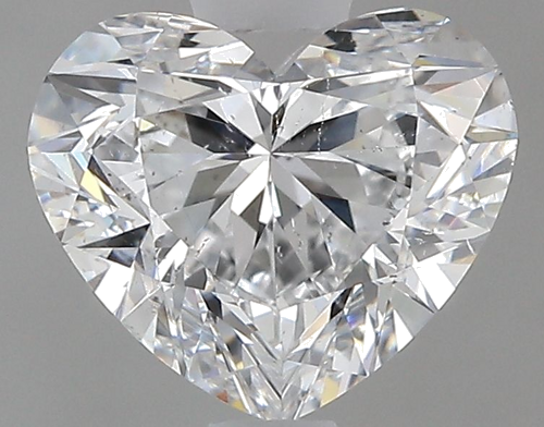1.54 carat D-SI1 Natūralus Heart Deimantas (1)