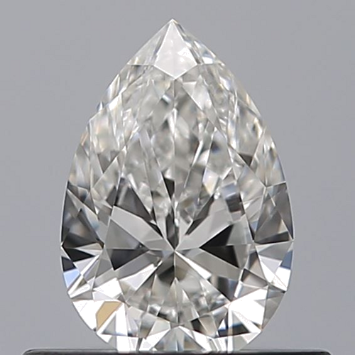 0.4 carat E-VS1 Natūralus Pear Deimantas (1)
