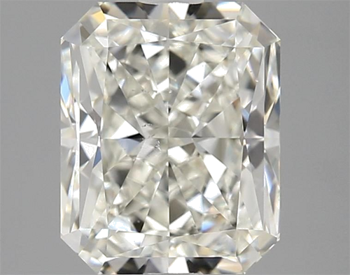 2.02 carat J-SI1 Natūralus Radiant Deimantas (1)