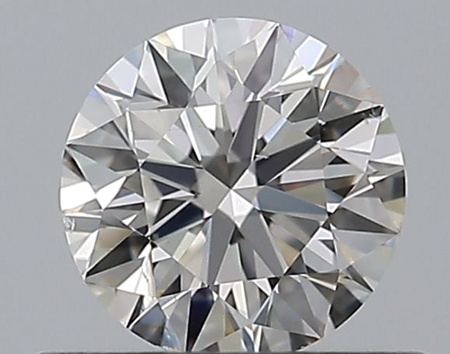 0.5 carat F-SI1 Excellent cut Natūralus Round Deimantas (1)