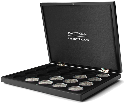 Box for Silver Maltese Cross Investment Coins (2)