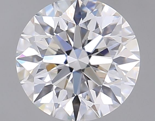 0.46 carat F-VVS2 Excellent cut Natūralus Round Deimantas (1)