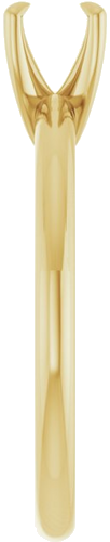 Sužadėtuvių Žiedas „Claw-Prong Solitaire“ 14k yellow gold Round 5.2mm (4)
