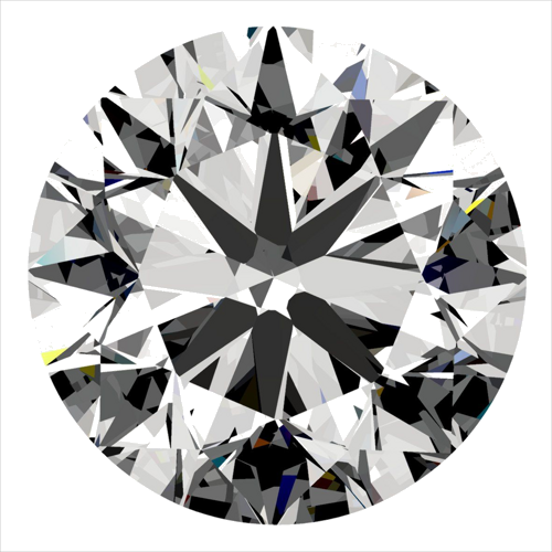 0.3 carat G-SI2 Very Good cut Natūralus Round Deimantas (1)