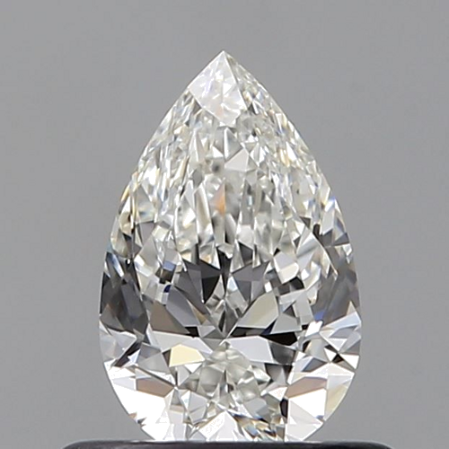 0.5 carat G-VS1 Natūralus Pear Deimantas (1)