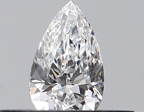 0.23 carat D-VS1 Natūralus Pear Deimantas (1)