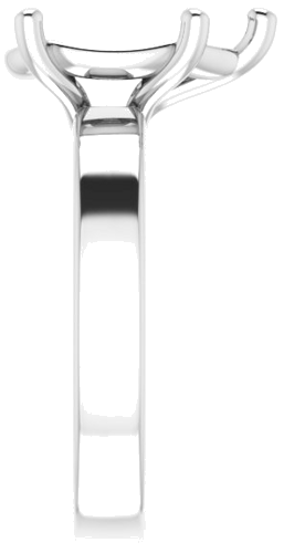 Sužadėtuvių Žiedas „Solitaire“ 950 Platinos Pear 12mm x 8mm (4)