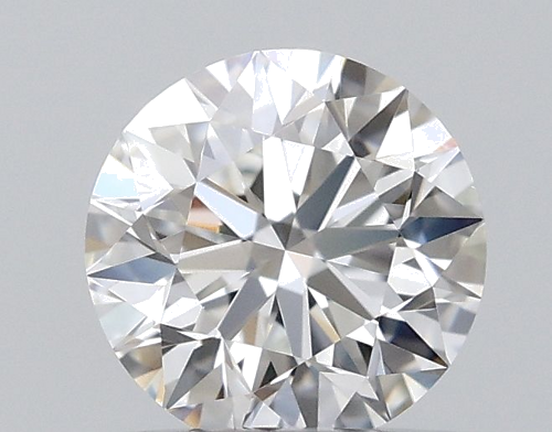 0.5 carat F-VVS2 Excellent cut Natūralus Round Deimantas (1)