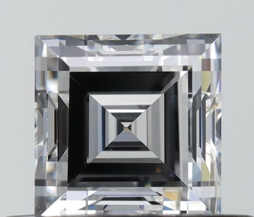 0.43 carat E-VVS1 Natūralus Square Radiant Deimantas (1)