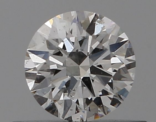 0.4 carat F-SI1 Excellent cut Natūralus Round Deimantas (1)