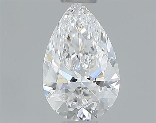 0.34 carat D-VVS1 Natūralus Pear Deimantas (1)