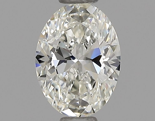 0.46 carat I-IF Natūralus Oval Deimantas (1)
