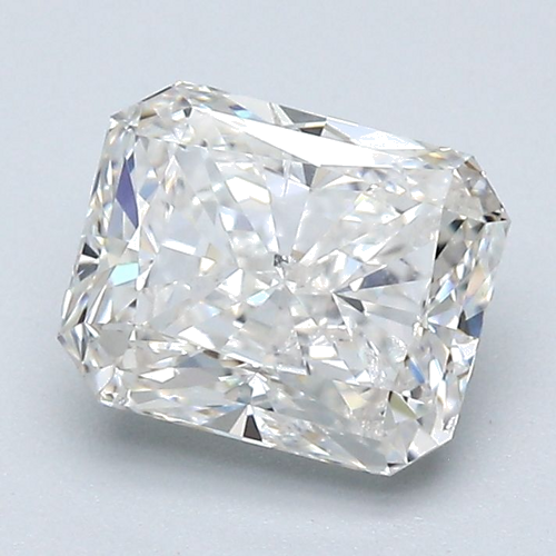 1.7 carat I-SI2 Natūralus Radiant Deimantas (1)
