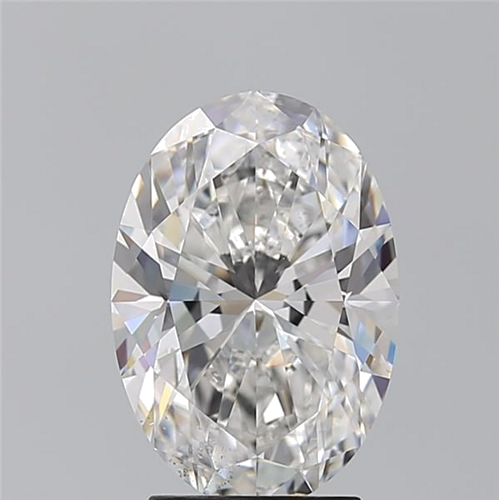3.01 carat D-SI1 Natūralus Oval Deimantas (1)