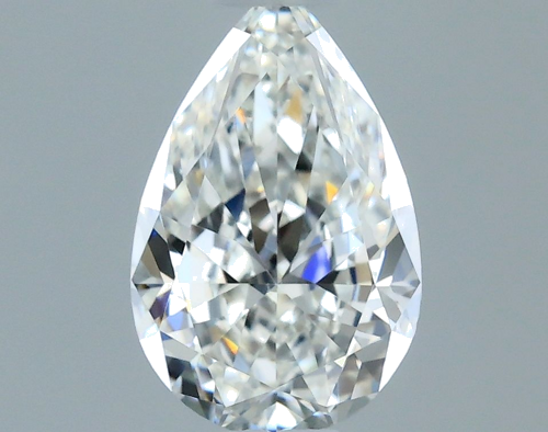 0.5 carat G-VS1 Natūralus Pear Deimantas (1)