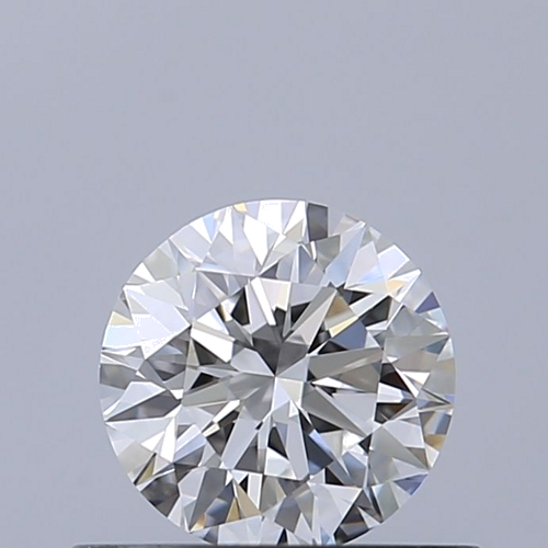 0.51 carat D-VVS2 Excellent cut Natūralus Round Deimantas (1)
